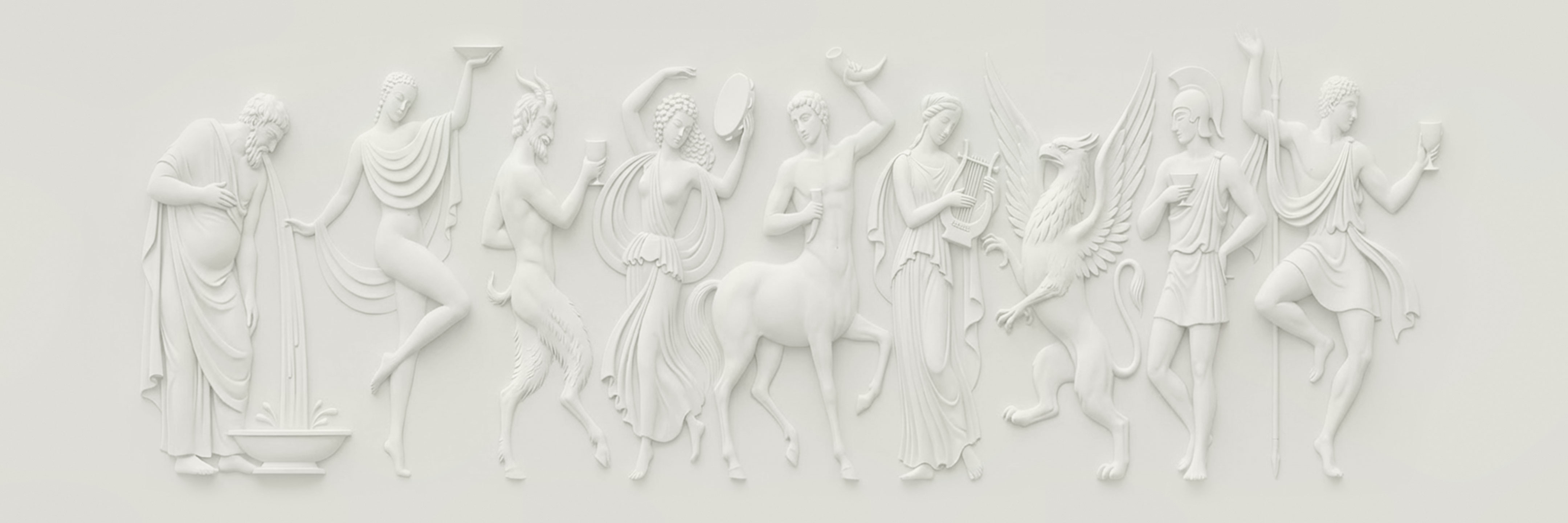 Party relief sculpture